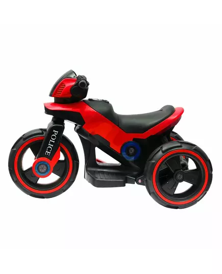 Elektrische motorfiets - Rood/zwart - Stoer ontwerp