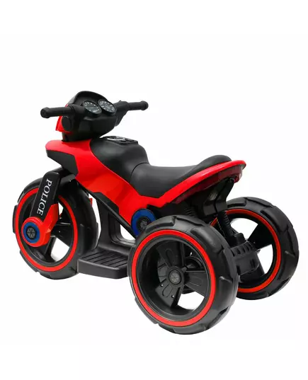Elektrische motorfiets - Rood/zwart - Stoer ontwerp