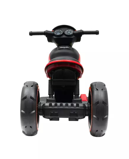 Elektrische motorfiets - Rood/zwart - Stoer ontwerp