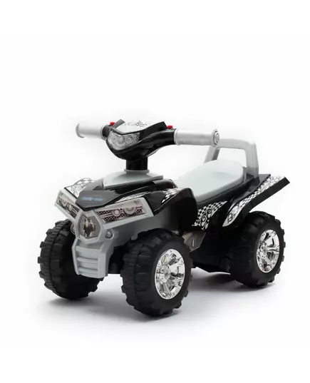 Kinderquad Speelgoedvoertuig - Zwart-grijs - Geluid