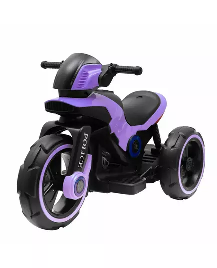 Elektrische Motorfiets - Paars/Zwart - Kindermotor