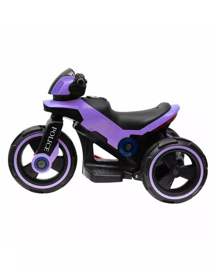 Elektrische Motorfiets - Paars/Zwart - Kindermotor
