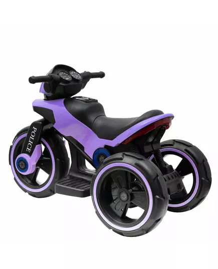 Elektrische Motorfiets - Paars/Zwart - Kindermotor