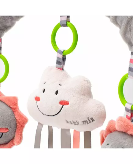 Kleurrijke speelboog met speeltjes - Zacht babyspeelgoed