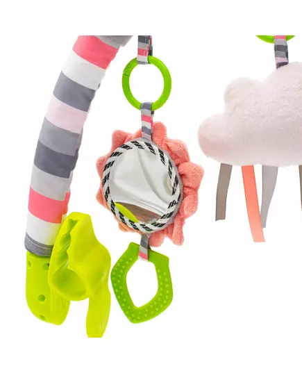 Kleurrijke speelboog met speeltjes - Zacht babyspeelgoed