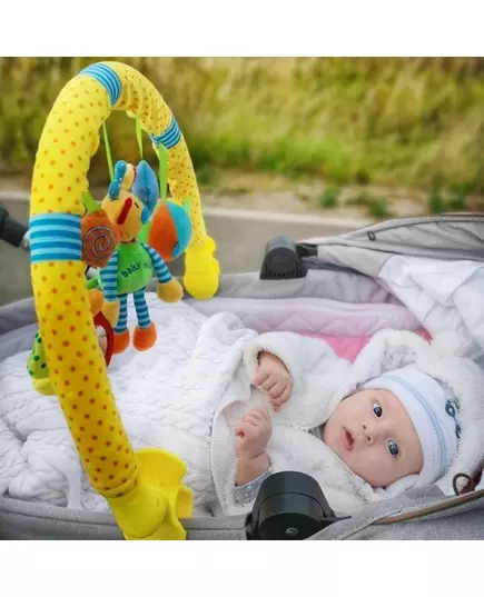 Kleurrijke speelboog met speeltjes - Zacht babyspeelgoed