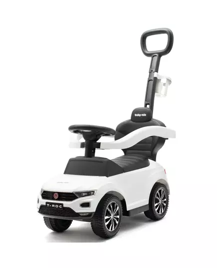 Volkswagen Kinderloopauto Wit - Duwstang