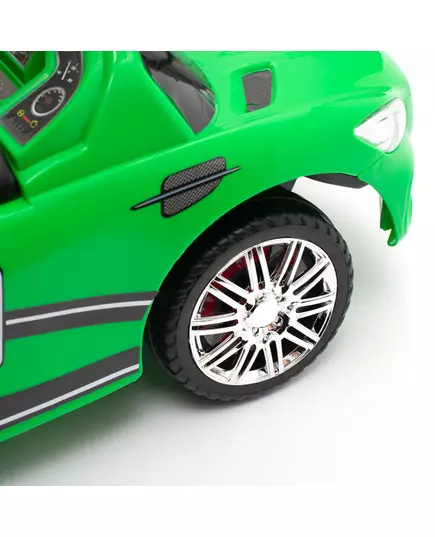 Groene Loopauto - Ergonomische Raceauto met Geluiden