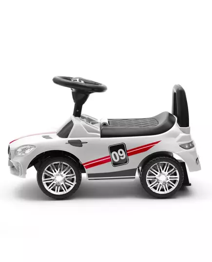 Loopauto Wit - Sportief Ontwerp met Rugleuning