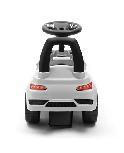 Loopauto Wit - Sportief Ontwerp met Rugleuning