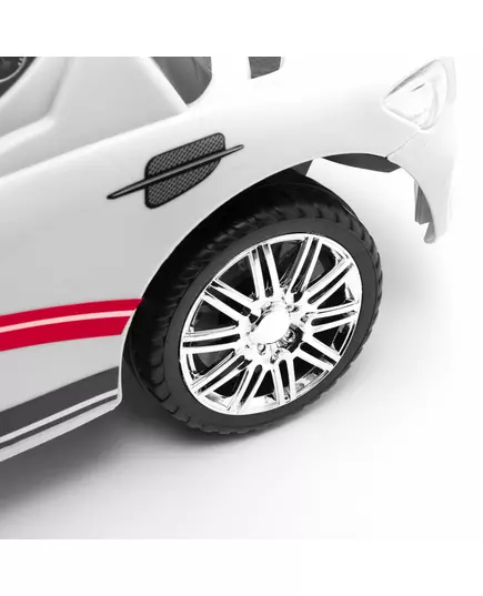 Loopauto Wit - Sportief Ontwerp met Rugleuning