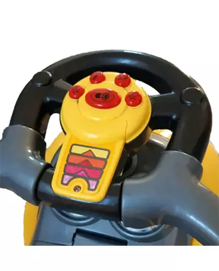 Roze Peuterauto - Kinderloopauto Met Duwstang