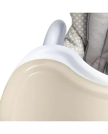 Verstelbare Beige Kinderstoel met Wielen