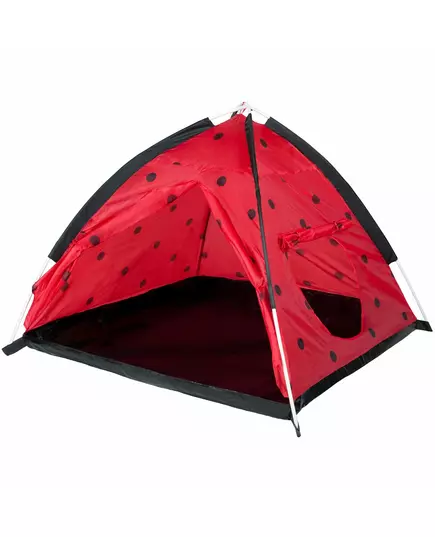 Kindertent Lieveheersbeestje Rood met Tunnel