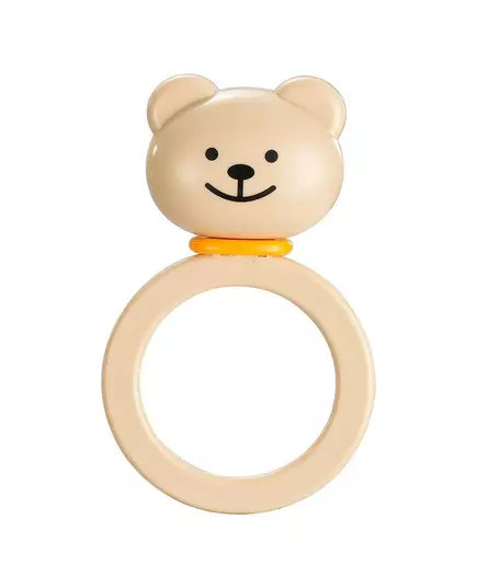 Rammelaar Berenhoofd – Lichtgewicht Beige Baby Speelgoed