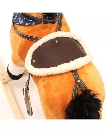 Schommelpaard Bruin - Hobbelpaard met melodie