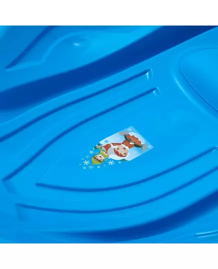 Felblauwe Lichtgewicht Kinder Sneeuwslee met Handgrepen