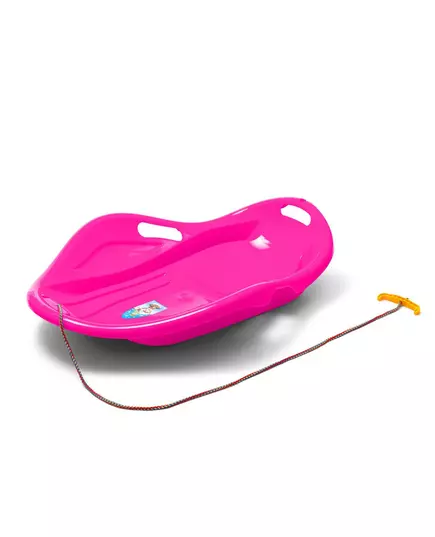 Funky Sleigh - Felroze Kunststof Kinderslee met Handvat