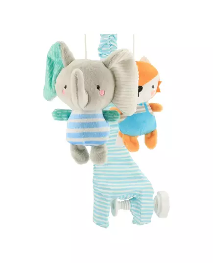 Muziekmobiel Olifant en Vos - Schommelmobiel met muziek