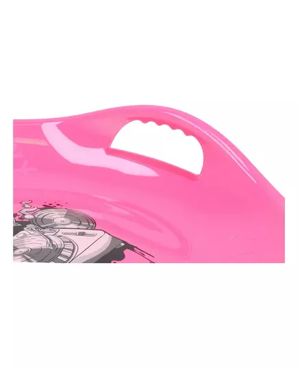 Sneeuwslee Felroze 60 cm - Kunststof - Kinder Slee