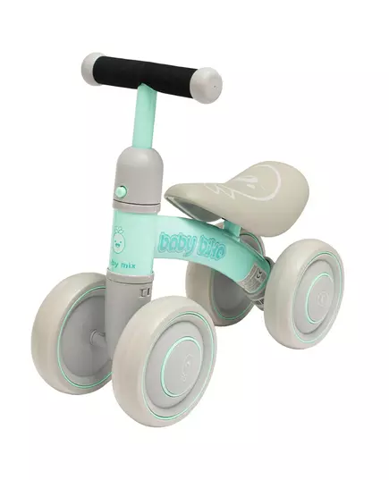 Lichtgroene Loopfiets - Ergonomisch Zadel - 4 Wielen