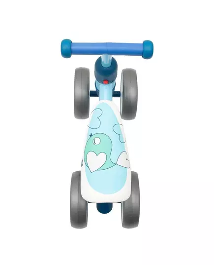 Lichtgroene Loopfiets - Ergonomisch Zadel - 4 Wielen