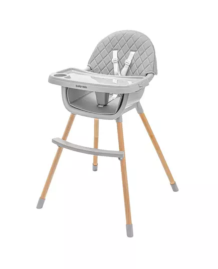 Verstelbare Kinderstoel grijs - Scandinavisch Design