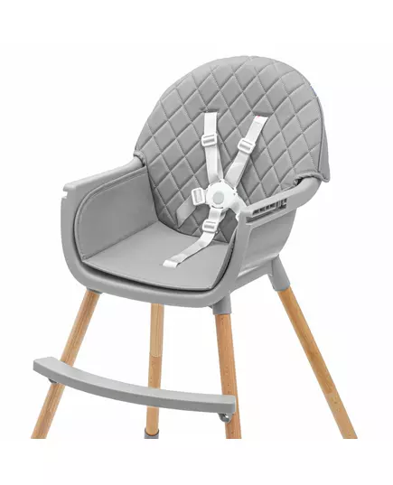 Verstelbare Kinderstoel grijs - Scandinavisch Design