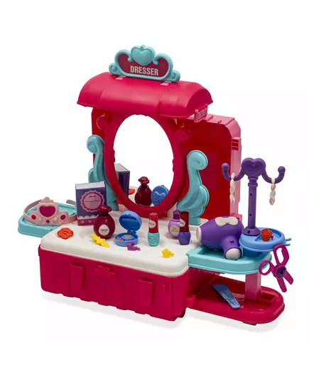 Roze Speelgoed Kaptafel - Interactief - Met Accessoires