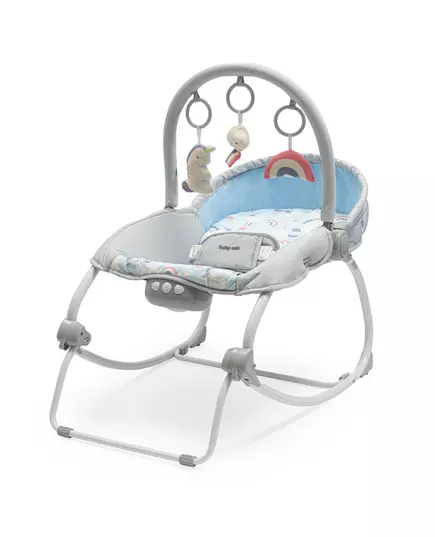 Pastel Babyschommelstoeltje met Boog en Muziek