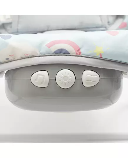 Pastel Babyschommelstoeltje met Boog en Muziek