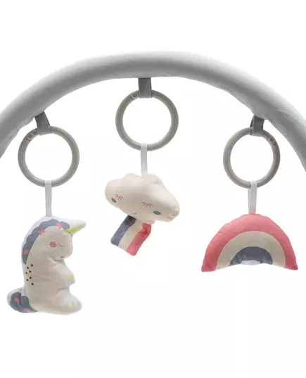 Pastel Babyschommelstoeltje met Boog en Muziek