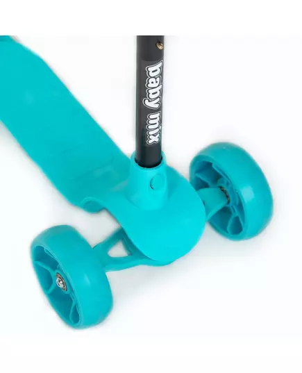 Kinderstep Driewieler Turquoise - Verstelbaar en Veilig