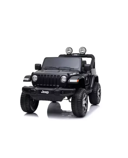 Jeep Rubicon speelgoedauto zwart - off-road terreinwagen