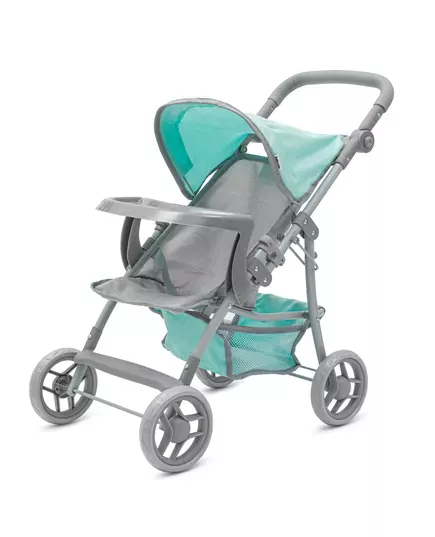 Sportwandelwagen Lichtgrijs Mintgroen Ergonomisch