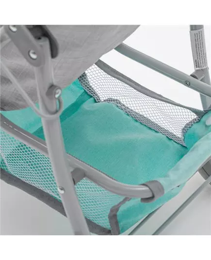 Sportwandelwagen Lichtgrijs Mintgroen Ergonomisch
