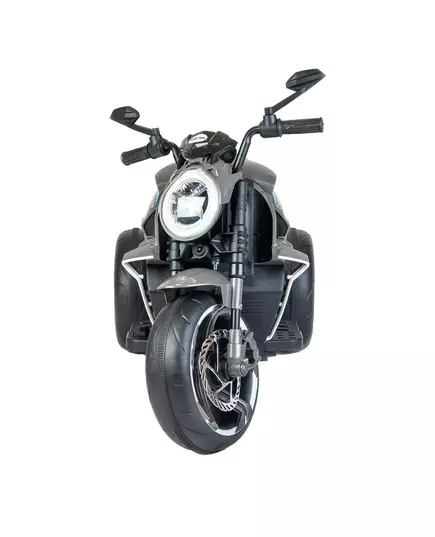 Elektrische driewielige motorfiets - Zwart/goud