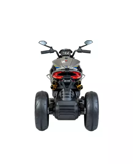Elektrische driewielige motorfiets - Zwart/goud