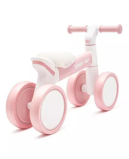 Loopfiets Roze Wit - Ergonomische Zitting