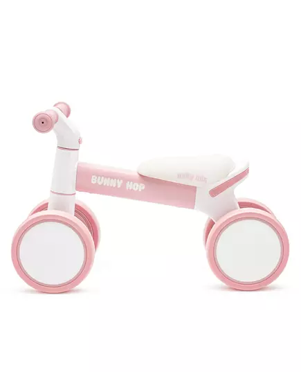 Loopfiets Roze Wit - Ergonomische Zitting
