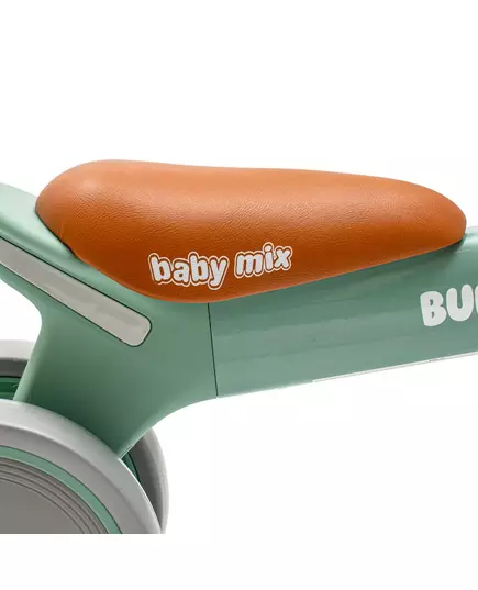 Driewielige loopfiets mintgroen - ergonomisch en stevig