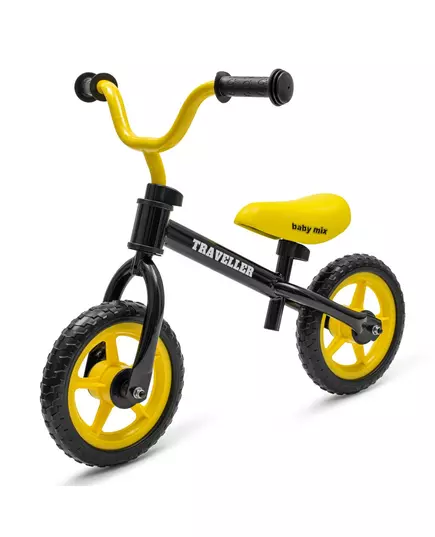 Loopfiets Zwart - Lichtgewist peuterfiets