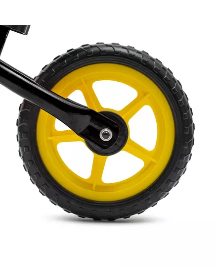 Loopfiets Zwart - Lichtgewist peuterfiets