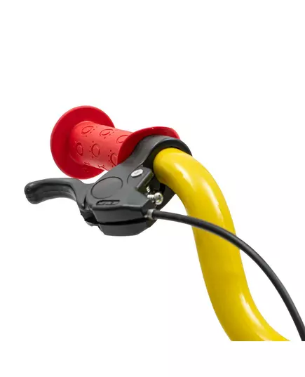 Loopfiets Rood Geel - Lichtgewist peuterfiets