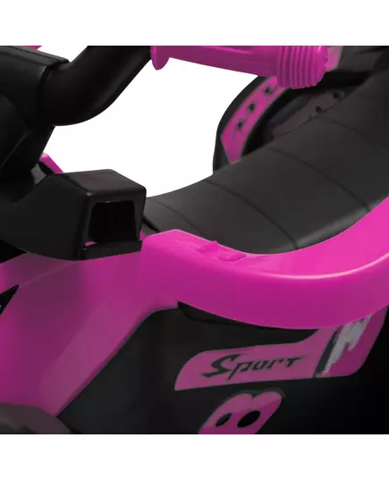 Quad Kids Loopauto - Zwart Roze - Buitenspeelgoed