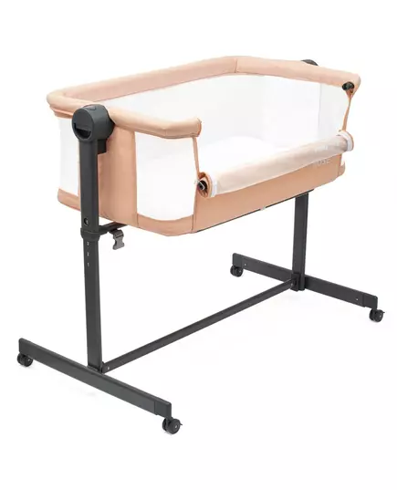 Cosleeper Wieg met Wielen - Hoogte Verstelbaar - Rose
