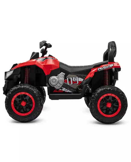 Elektrische Rode Quad 4x4 voor Kinderen - Off-road ATV