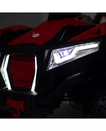 Elektrische Rode Quad 4x4 voor Kinderen - Off-road ATV