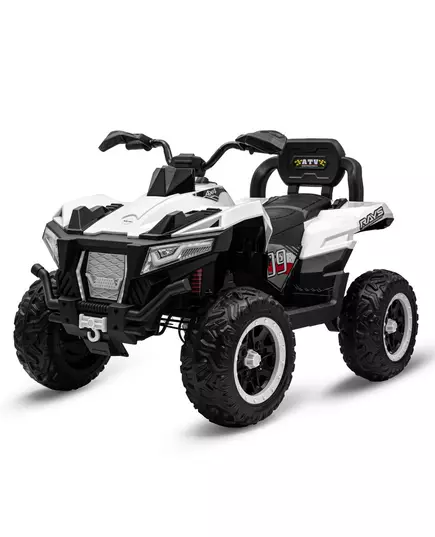 Kinder ATV Elektrische Quad Bike Wit/Rood - Speelgoed