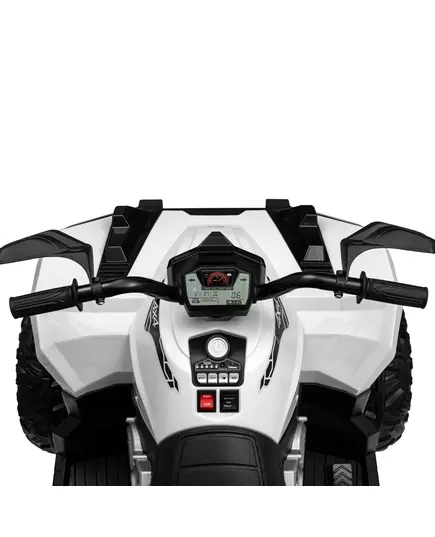 Kinder ATV Elektrische Quad Bike Wit/Rood - Speelgoed